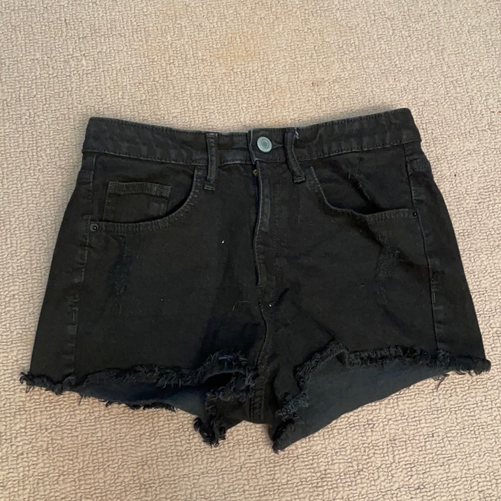 Black shorts